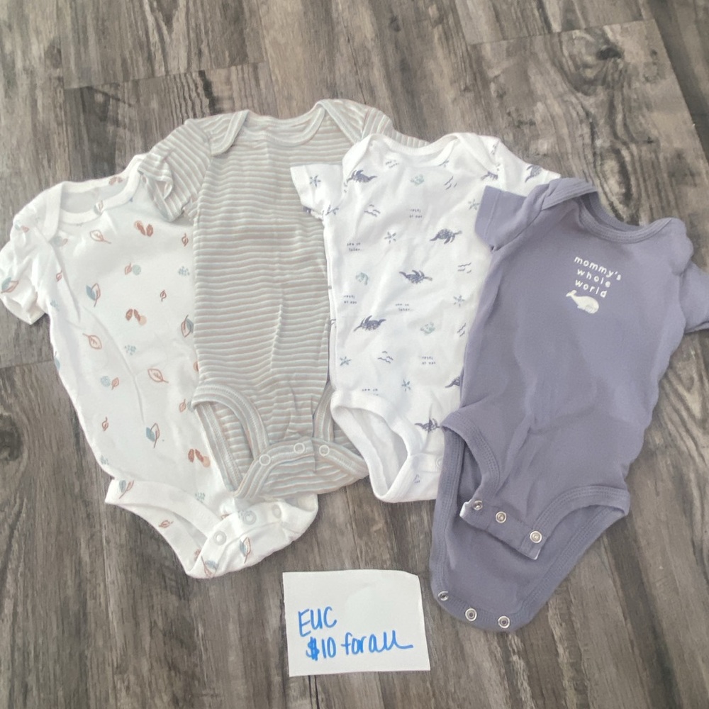 Baby onesies - gender neutral